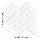 StickaTile 3D Tile-Look Wall Stickers – Heat-Resistant Peel & Stick Tiles (10-Pack)