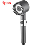 HydroSpa High-Pressure Filtered Handheld Shower Head – Water-Saving 4-Mode Spray System