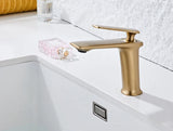 Luxury Black White Rose Gold Bathroom Faucet Premium – Single Handle Basin Mixer | Hot & Cold Water Control | Modern Brass Design