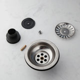 AquaGuard Stainless Steel Sink Strainer with Odor Filter – Pop-Up Stopper & Anti-Clog Basket