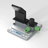 Wastafelkraan met LED Licht – Wandmontage | 2 Gaten | Warm & Koud Water | Messing