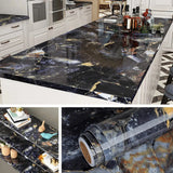MarbleShield – Luxury Marble Peel & Stick Vinyl Wrap for Kitchens & Furniture