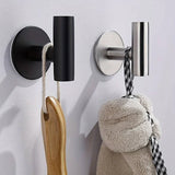 StickMount Stainless Steel Adhesive Wall Hooks – No-Drill Towel & Robe Holder (1–3 Hook Options)