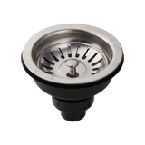 AquaGuard Stainless Steel Sink Strainer with Odor Filter – Pop-Up Stopper & Anti-Clog Basket