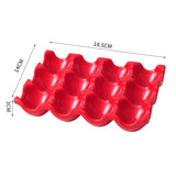 OvoLux Ceramic Egg Holder – 6- & 12-Slot Egg Tray for Kitchen & Refrigerator