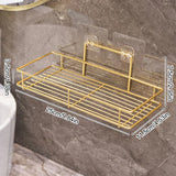 LuxSip Wall-Mounted Cup Holder – Black & Gold | Drill-Free Bathroom Organizer