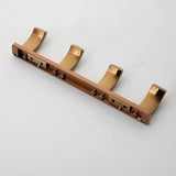 Aurielle Luxury Rose Gold Bathroom Hardware Set – 5-Piece Wall-Mounted Solid Brass Accessory Collection