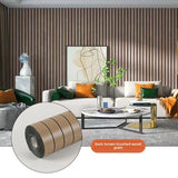 DecoWall Self-Adhesive PVC Wall Panels – Waterproof 3D Decorative Slat Stickers for Walls & Ceilings