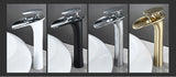 Modern White Waterfall Bathroom Sink Faucet – Single Handle Basin Mixer