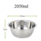 SteelNest – Stainless Steel Mixing Bowls Set for Kitchen, Camping & Outdoor