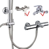 Rainfall Shower System with Handheld Sprayer – Adjustable Bathtub Shower Set in Black or Chrome Finish