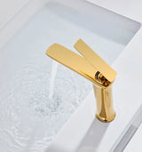Luxury Black White Rose Gold Bathroom Faucet Premium – Single Handle Basin Mixer | Hot & Cold Water Control | Modern Brass Design