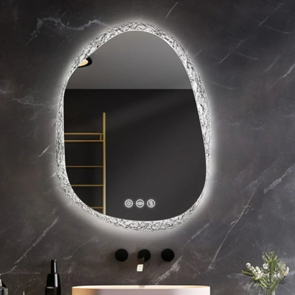 Lumina Frameless LED Bathroom Mirror – Touch Sensor, Dimmable Lighting & Anti-Fog Backlit Design