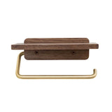EverWood Paper Towel Holder – Solid Wood & Stainless Steel