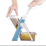 SliceMaster Pro Adjustable Vegetable Chopper – Manual Stainless Steel Dicer & Multi-Cut Food Slicer for Fast, Effortless Meal Prep