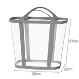 BreezeFold Collapsible Laundry Hamper  – Breathable & Versatile Storage