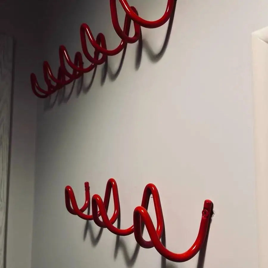 NordHook Trio Scandinavian Wall Rack – 3-Hook Key & Coat Holder in Metal