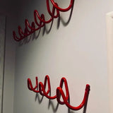 NordHook Trio Scandinavian Wall Rack – 3-Hook Key & Coat Holder in Metal