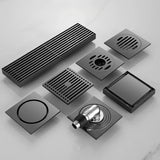 AquaShield Square Stainless Steel Floor Drain – Odor-Free Shower Drain for Modern Bathrooms