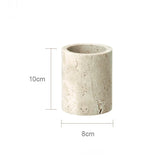 Travèra Beige Travertine Bathroom Set – Timeless Elegance in Natural Marble Stone