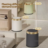 CleanPro Rectangular Push-Button Trash Can – Sleek, Hygienic & Modern Waste Bin for Home and Office
