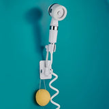AquaNomad SmartCamp Portable Shower – Rechargeable 4000mAh Outdoor Shower with Digital Control for Camping, Pets & Travel