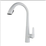 Pull-Out Kitchen Faucet in Brushed Gold Stainless Steel – Modern Sink Mixer for Hot and Cold Water