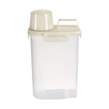 FreshSeal Airtight Grain Storage Container – Rice Dispenser Box with Lid | Moisture & Insect Proof | Clear Food Storage 1.75–3L