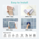 TileFlex 3DStyle Peel-& -Stick Wall Tiles – Self-Adhesive PVC Decorative Backsplash Panels with Realistic Textured Finish