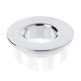 DrainElegance Solid Brass Sink Overflow Cover Ring – Universal 0.87–0.98 in. Fit
