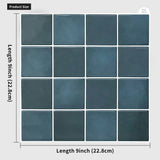 WallStyleX Self-Adhesive 3D Backsplash – Waterproof & Oil-Resistant Tile Stickers (9 x 9 in) for Kitchen & Bathroom