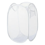 AirFold Large Foldable Mesh Laundry Basket – Ventilated Hamper with Side Pocket