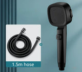HydroFlex SquareForce High-Pressure Handheld Shower Head – 3 Modes, Water-Saving & Adjustable