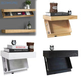 MagicVault Hidden Compartment Wall Shelf – Floating Shelf with Secret Storage