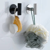 StickMount Stainless Steel Adhesive Wall Hooks – No-Drill Towel & Robe Holder (1–3 Hook Options)