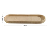 AureliaStone Luxury Limestone Bathroom Set – Toothbrush Holder, Soap Dispenser & Tray