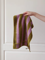 RetroStripe Luxe Cotton Towel – Striped Luxury Towel in Hotel Quality