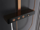 Concealed Thermostatic Shower System in Brass – Luxury Rainfall Bathroom Set with Premium Finish
