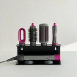 SteelHold Multi-Tool Hair Dryer & Styling Organizer – Carbon Steel Wall Mount Rack