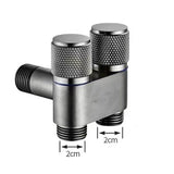 HydroSplit DualFlow Pro Valve – 2-Way Wall Mount Water Splitter Faucet for Toilet & Washing Machine