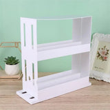 TurnEasy 2-Tier Rotating Organizer – Multifunctional Spice & Bathroom Storage Rack