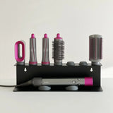 SteelHold Multi-Tool Hair Dryer & Styling Organizer – Carbon Steel Wall Mount Rack