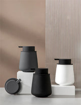 CeramiLux 300 ml Luxury Ceramic Soap Dispenser – Stylish & Refillable for Soap, Shampoo, Lotion, or Conditioner