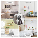 GripDot – Self-Adhesive Towel Holder, Round Wall Mount – No Drilling Required
