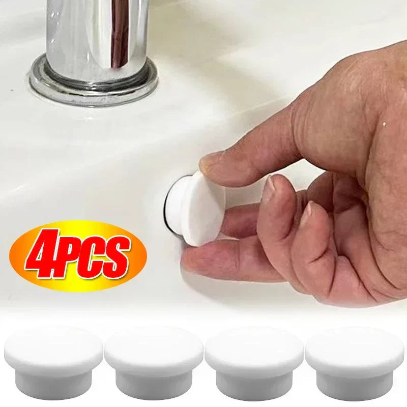 OverflowStop SealGuard Universal Sink & Tub Overflow Cover – Smart Water Level Riser & Splash Protection Plug for Bathroom, Kitchen & Bathtub