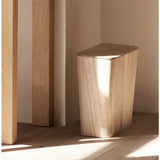 EcoPress Wooden Trash Bin with Lid – Large, Stylish Wastebasket for Home, Office & Modern Living