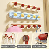 Dopamine Suction Cup Hooks – Drill-Free Wall Hangers with Ball Design | Durable ABS Hooks