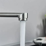 AquaPro DuoJet 360 Wall faucet – Stainless Steel Swivel Kitchen & Bathroom Faucet with Pull-Out Spray