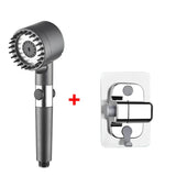 HydroSpa High-Pressure Filtered Handheld Shower Head – Water-Saving 4-Mode Spray System