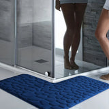 LushStep CornerCloud L-Shape Bath Mat – Ultra-Thick, Non-Slip, Super Soft Absorbent Bathroom Rug for Shower, Toilet & Entryway
